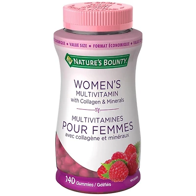 Gélifiés de Multivitamines pour Femmes Format économique 140 gélifiés