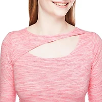 No Boundaries Women's Long Sleeve Dress