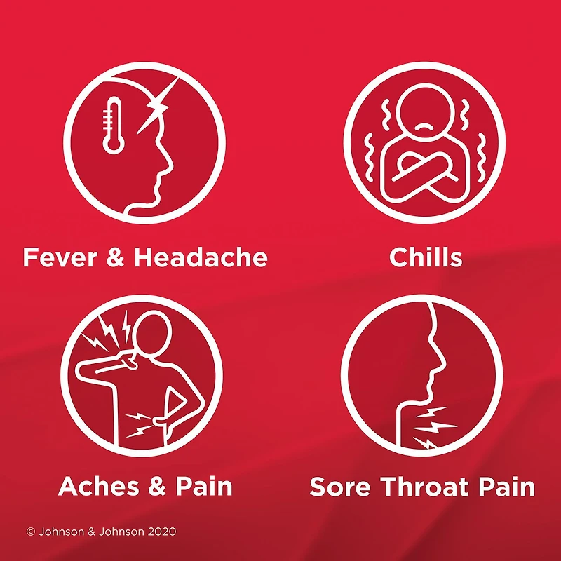 TYLENOL® Extra fort, Grippe, Duo pratique Jour/Nuit, soulage les symptômes de grippe, 20 comprimés FaciliT 20 unités