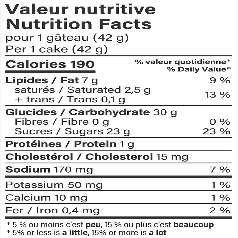 Roulé à saveur de shortcake aux fraises de Vachon Emb. de 6