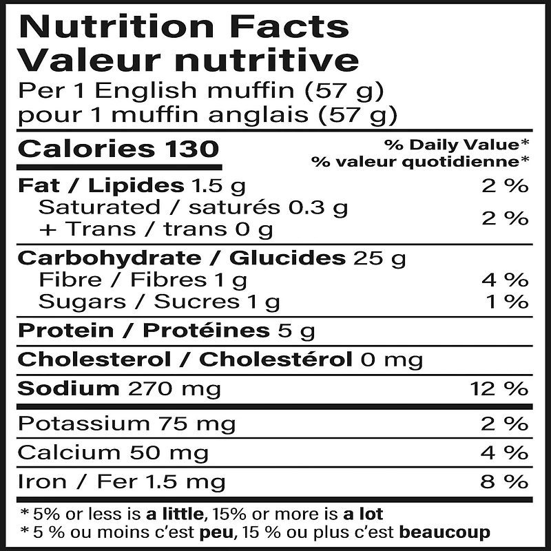 Dempster’s® Signature English Everything English Muffins, Pack of 6