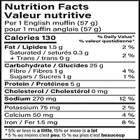 Dempster’s® Signature English Everything English Muffins, Pack of 6