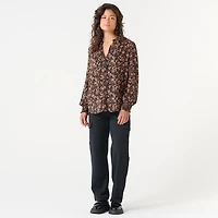 DV V-NECK BLOUSE