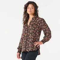 DV V-NECK BLOUSE