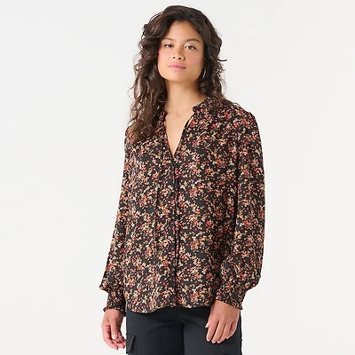 DV V-NECK BLOUSE