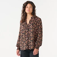 DV V-NECK BLOUSE