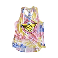 Ladies Wonder Woman High Low Fashion Tank Top