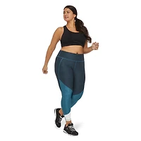 Legging avec blocs de couleur Athletic Works Plus pour femmes