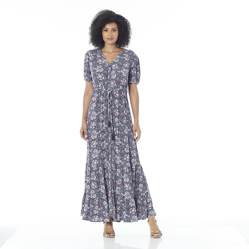 IVY Robe Maxi A Manches
