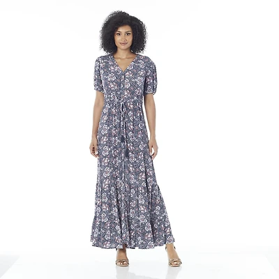 IVY Robe Maxi A Manches