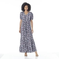 IVY Robe Maxi A Manches