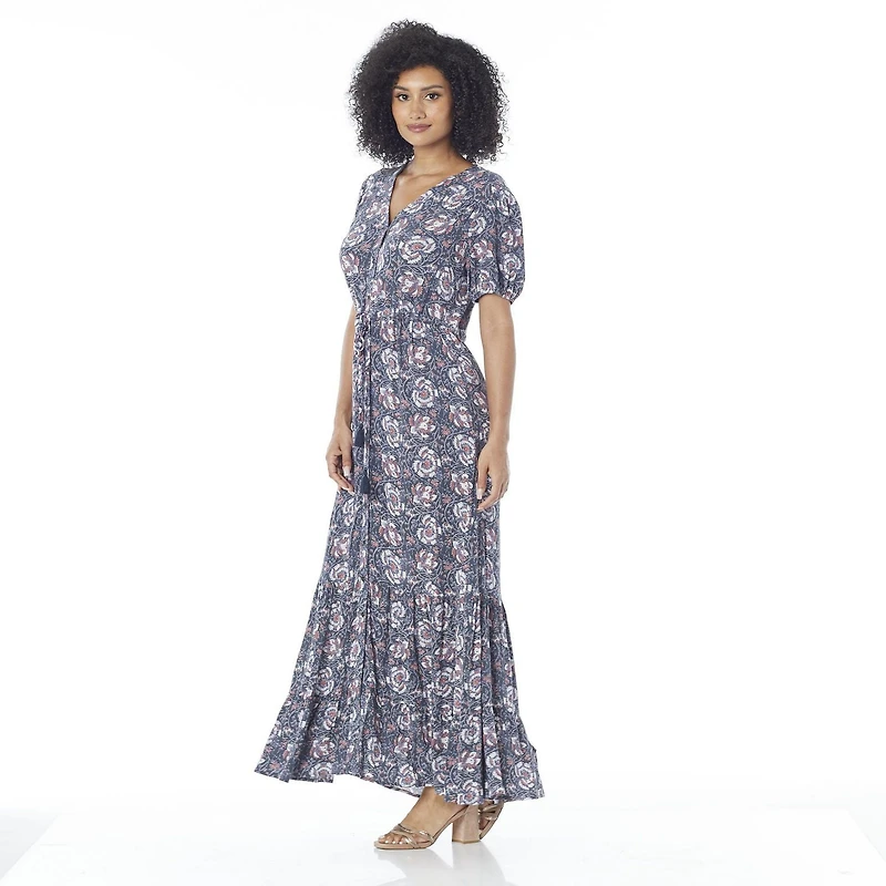 IVY Robe Maxi A Manches