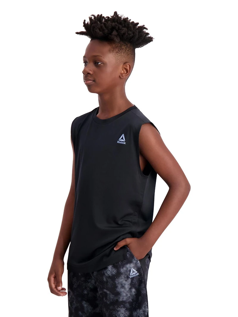 Reebok Boys Vital Performance Muscle Tank Top, Sizes 4-18