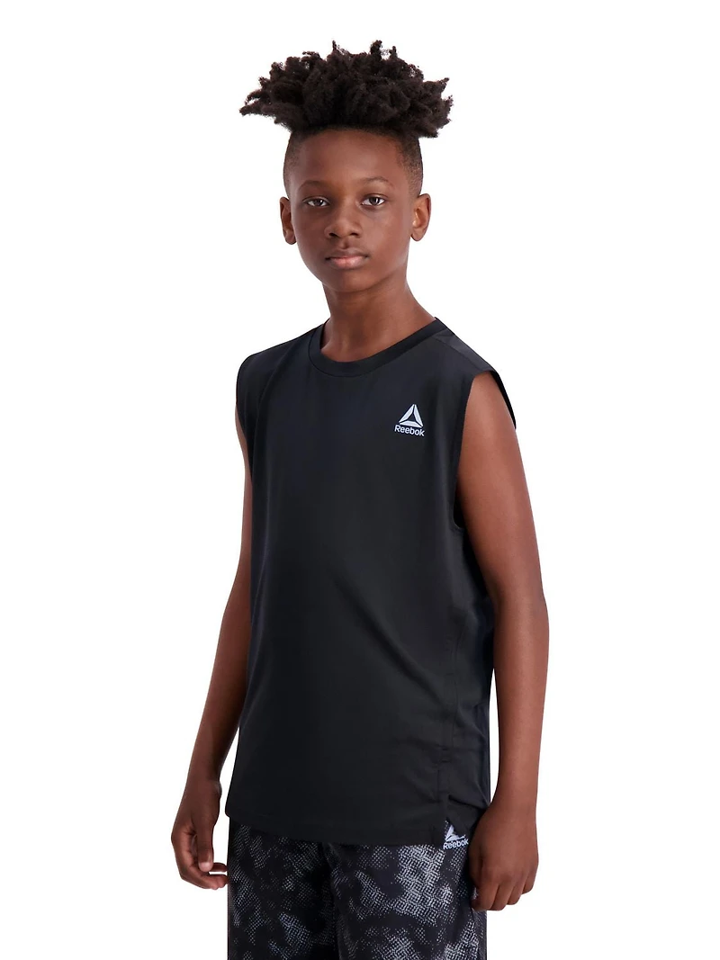 Reebok Boys Vital Performance Muscle Tank Top, Sizes 4-18