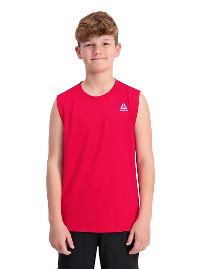 Reebok Boys Vital Performance Muscle Tank Top
