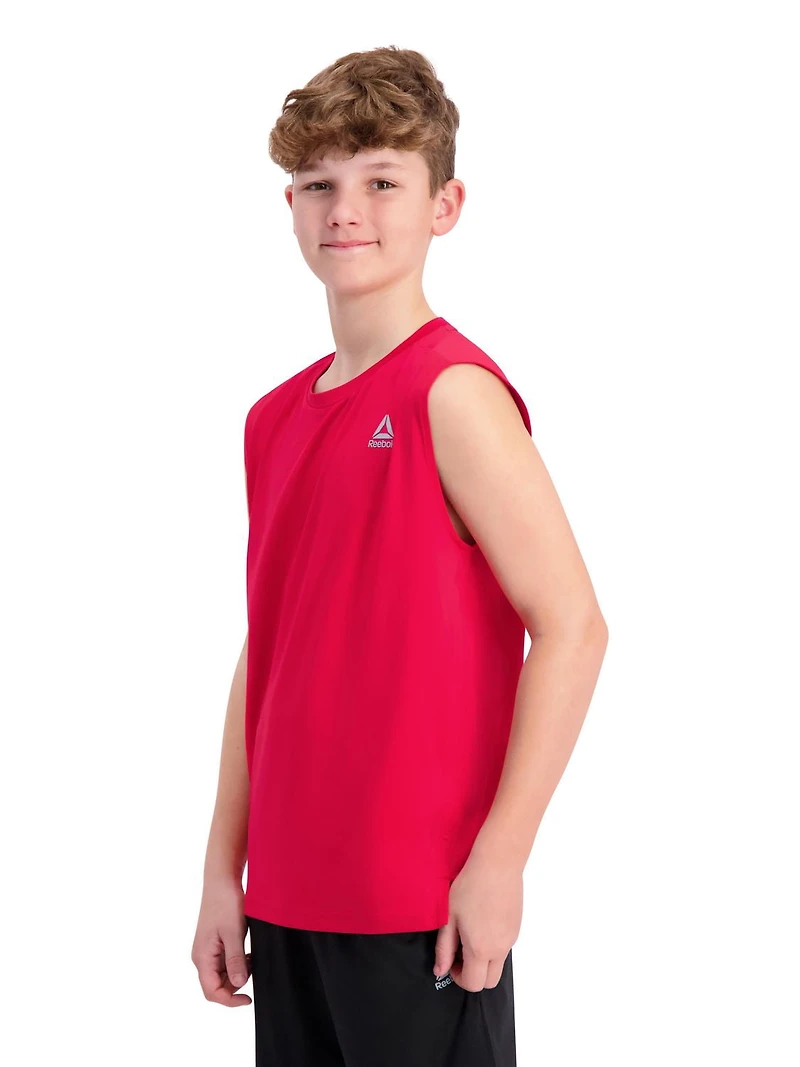 Reebok Boys Vital Performance Muscle Tank Top