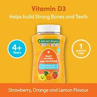 NATURE'S BOUNTY KIDS Daily Sunshine With Vitamin D3, Only 1g Sugar Per Gummy, Supports Immune Function, Helps Development Of Bones And Teeth, Aids In Absorption Of Calcium And Phosphorus 175.0 count, 175 pc