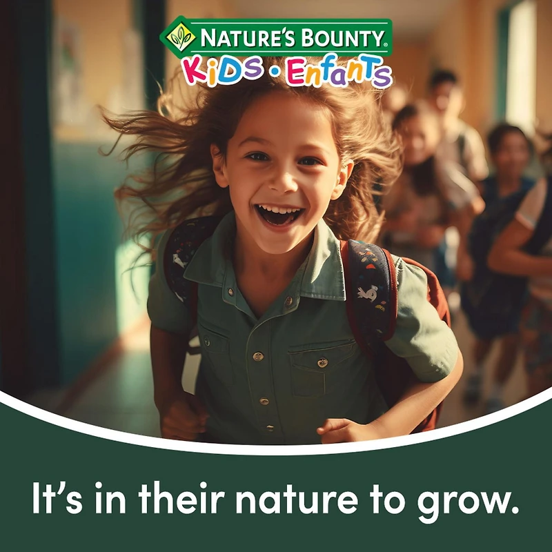 NATURE'S BOUNTY KIDS Daily Sunshine With Vitamin D3, Only 1g Sugar Per Gummy, Supports Immune Function, Helps Development Of Bones And Teeth, Aids In Absorption Of Calcium And Phosphorus 175.0 count, 175 pc