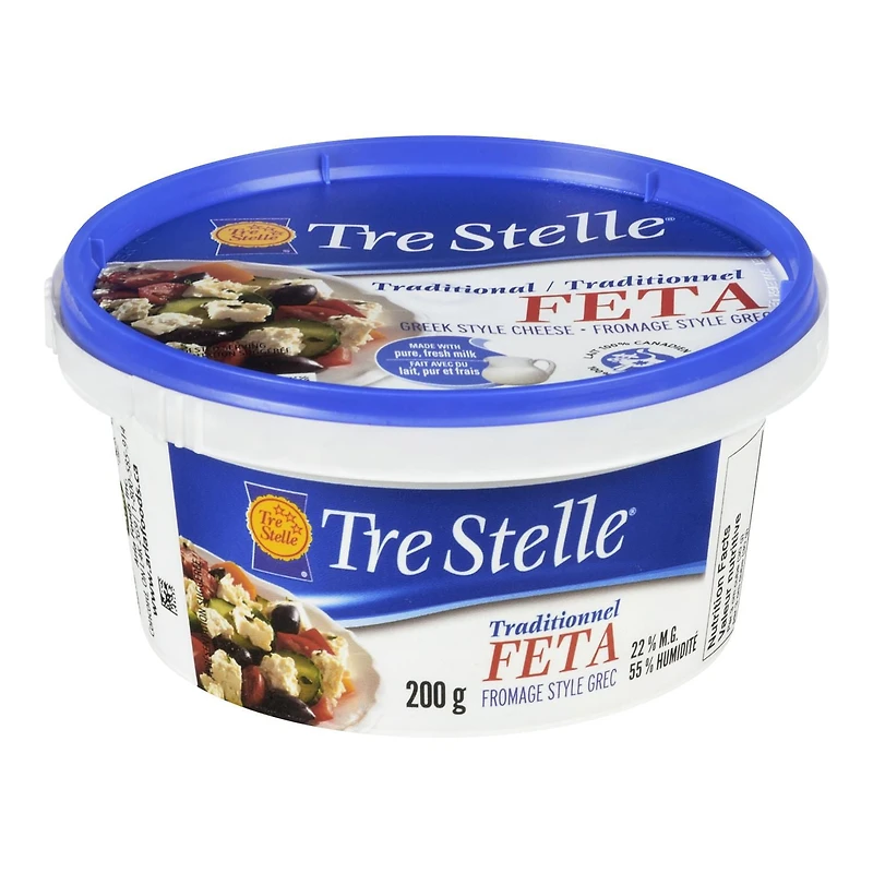 Fromage feta traditionnel de Tre Stelle