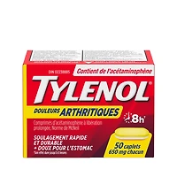 Tylenol Arthritis Pain Relief Acetaminophen 650mg Caplets, 50 Count
