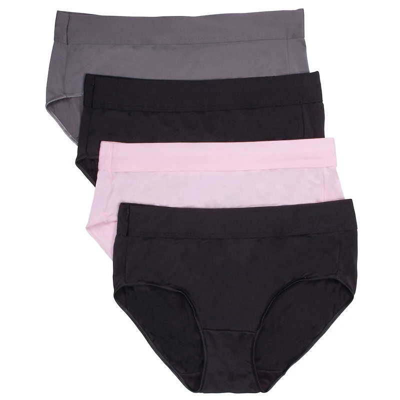 Hanes emballage de 4 culottes modernes pour femme Tailles P à TTG