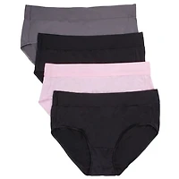 Hanes emballage de 4 culottes modernes pour femme Tailles P à TTG