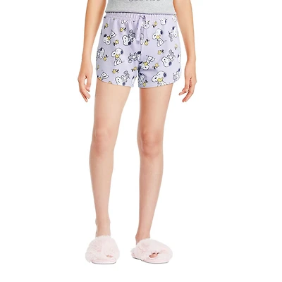 Short Snoopy Peanuts pour filles Tailles TP-G