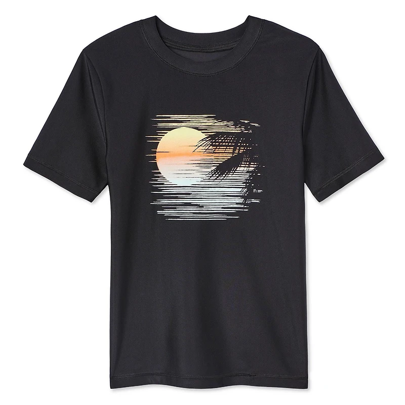 George Boys' Short Sleeve Rash Guard
