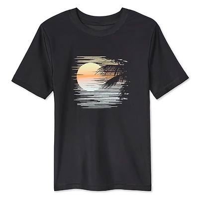George Boys' Short Sleeve Rash Guard