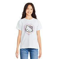 T-shirt à manches courtes Hello Kitty pour filles