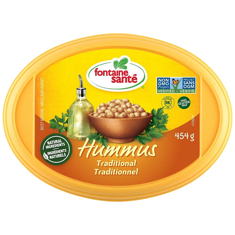 Traditionnel Hummus de Fontaine Santé