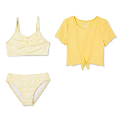 George Girls' Rash Guard 3-Piece Set