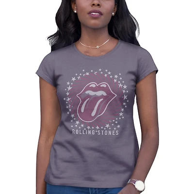 Rolling Stones Ladie's tee shirt. This short sleeve fitted crew neck tee shirt for women can easily be worn with your favorite jeans or bottom and