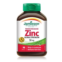 Jamieson Zinc 50 mg Timed Release Tablets, 90 Tablets