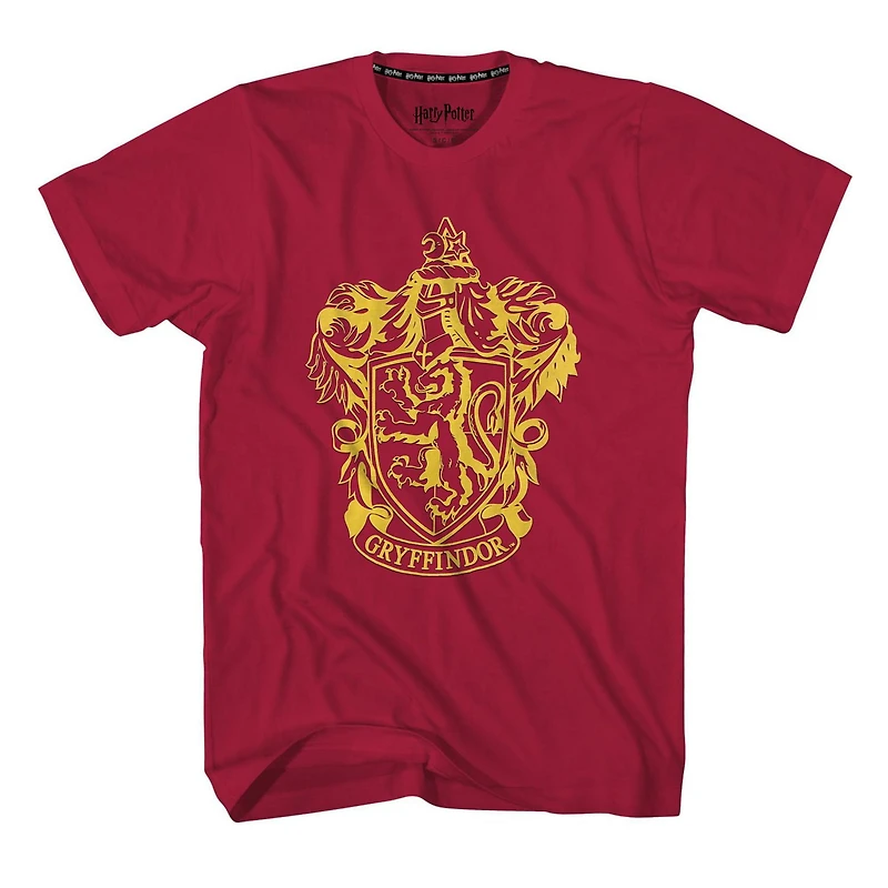 Harry Potter Gryffindor Logo Men's Cotton Polyester T-Shirt