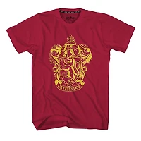 Harry Potter Gryffindor Logo Men's Cotton Polyester T-Shirt