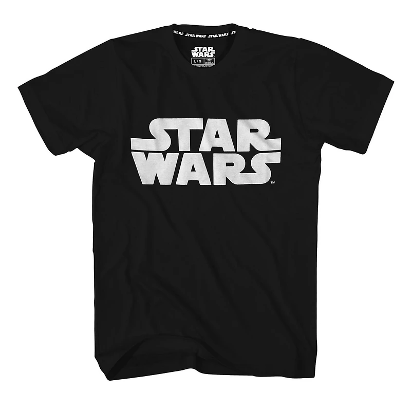 Star Wars Logo Men's Cotton Polyester T-Shirt