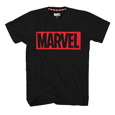 Marvel Logo Tee shirt Homme En Polyester Et Coton