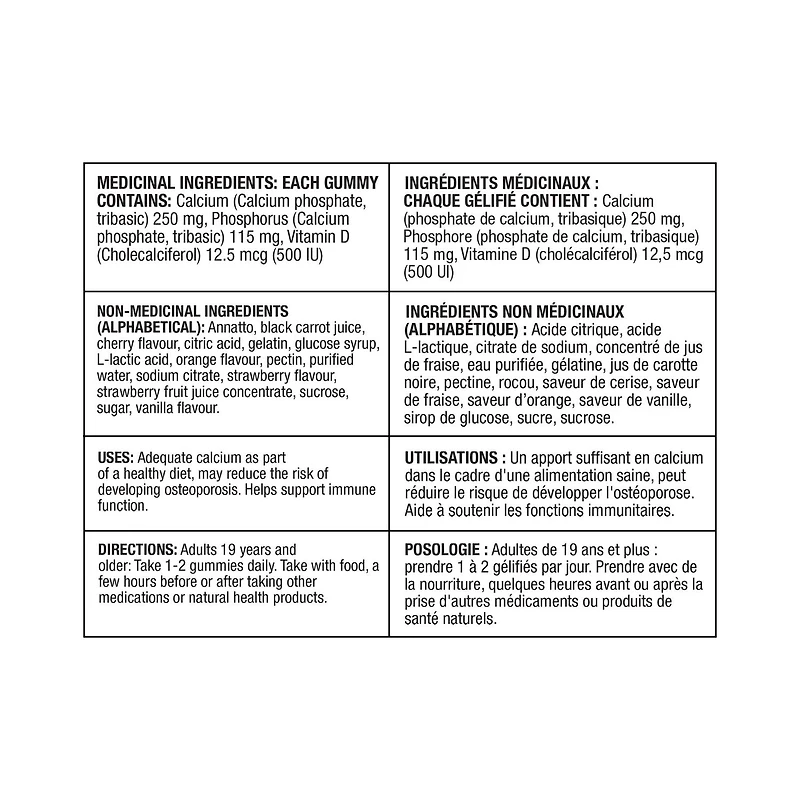 Spring Valley Gélifié de calcium avec vitamine D 100 Gélifiés. Gélifié pour Adulte.