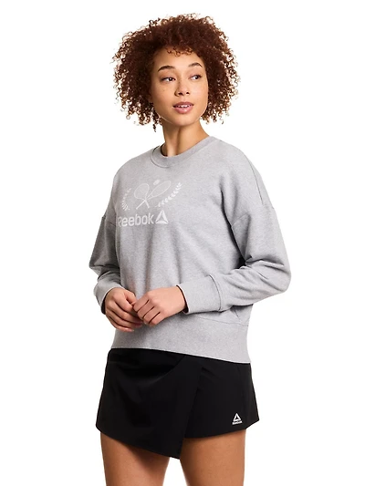 Reebok Prep Women's French Terry Crewneck Sweatshirt