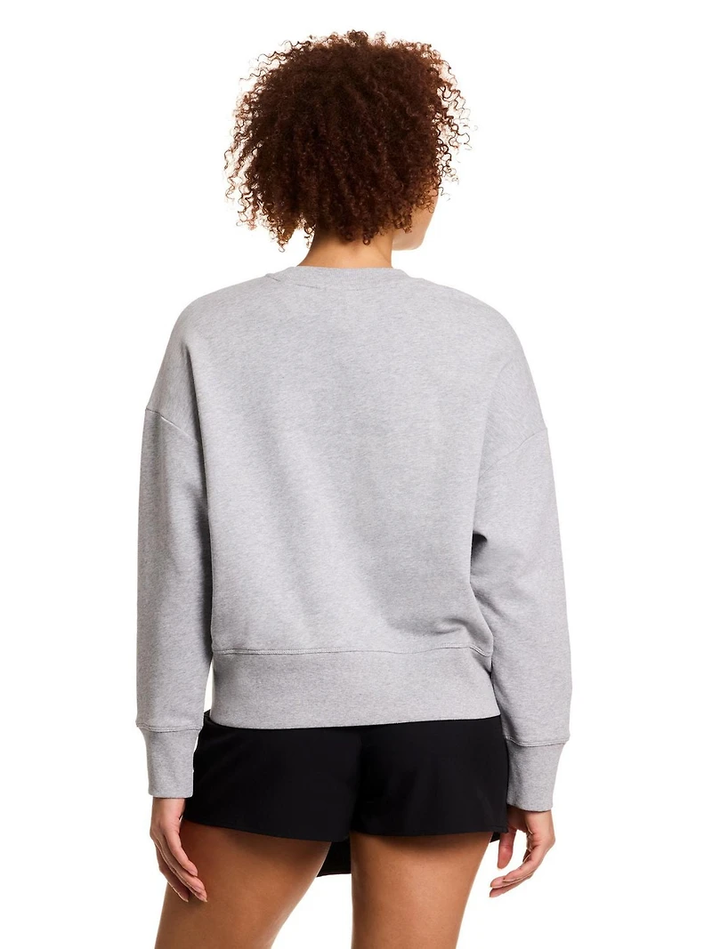 Reebok Prep Women's French Terry Crewneck Sweatshirt