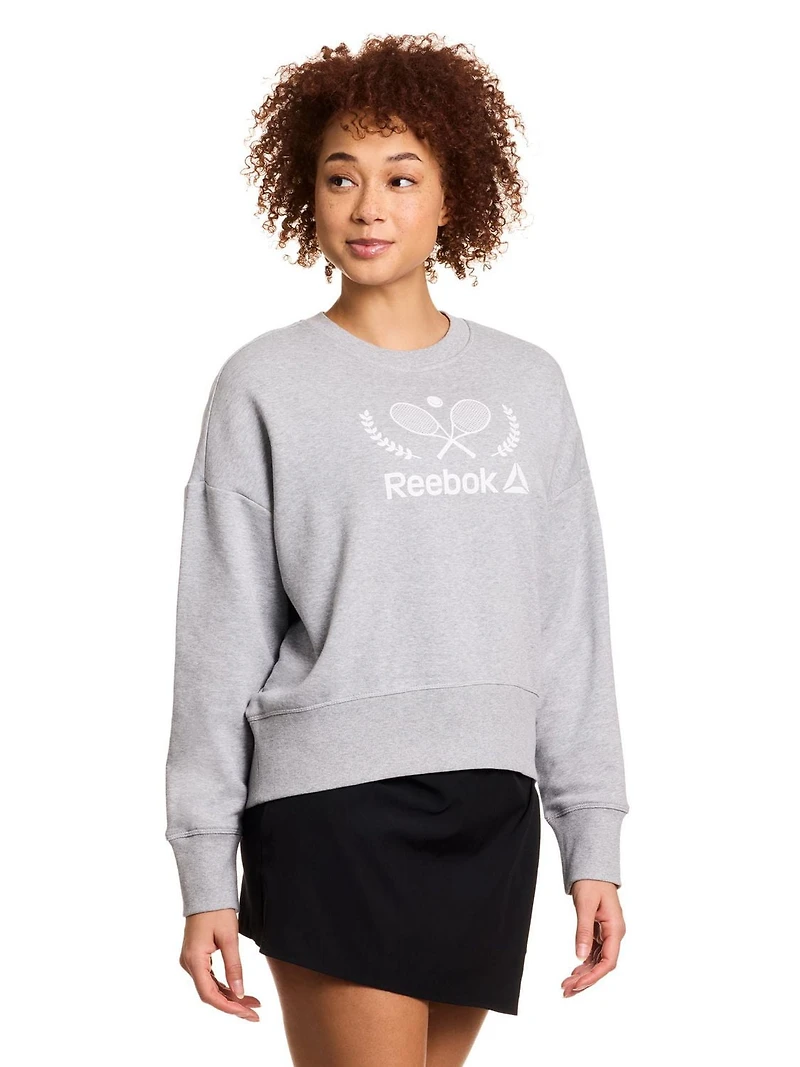 Reebok Prep Women's French Terry Crewneck Sweatshirt