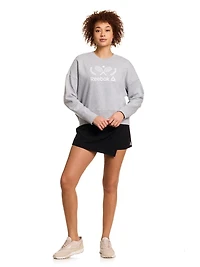Reebok Prep Women's French Terry Crewneck Sweatshirt