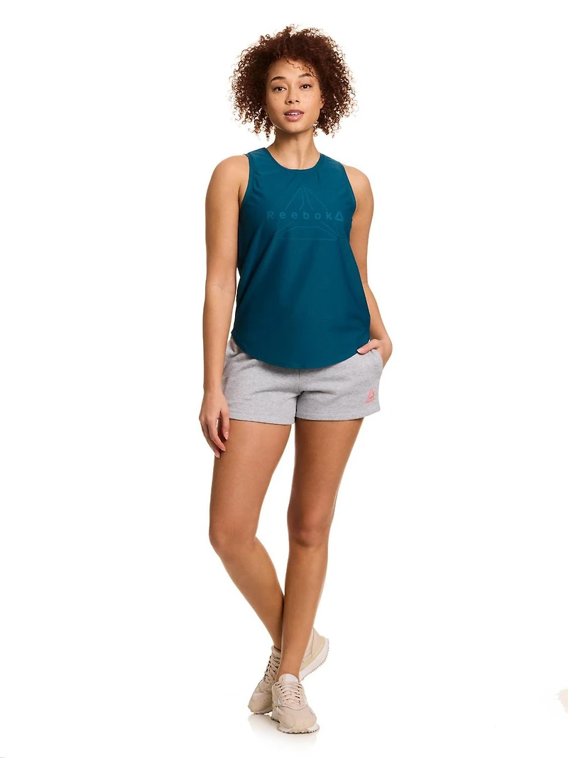 Short « pré-saison » Reebok pour femmes avec poches Tailles XS-2XL