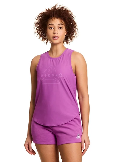 Reebok Débardeur graphique Reflex pour femmes Tailles XS-2XL