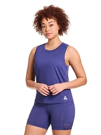 Débardeur court Reebok On The Run pour femmes