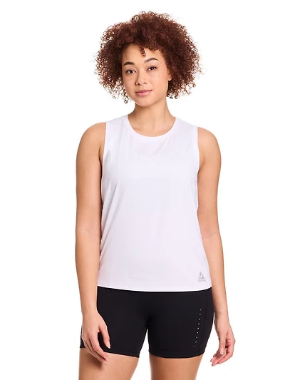 Débardeur court Reebok On The Run pour femmes