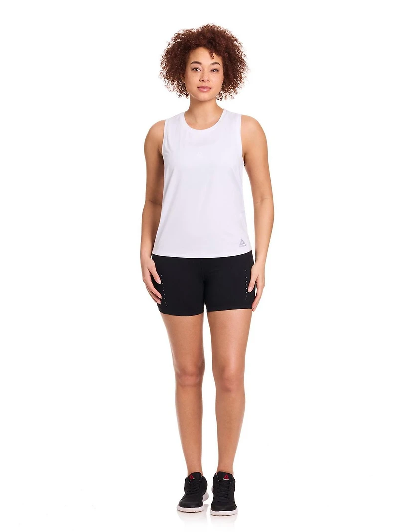 Débardeur court Reebok On The Run pour femmes