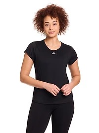 Reebok Women’s On The Run Short Sleeve Top