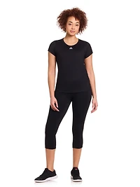 Reebok Women’s On The Run Short Sleeve Top